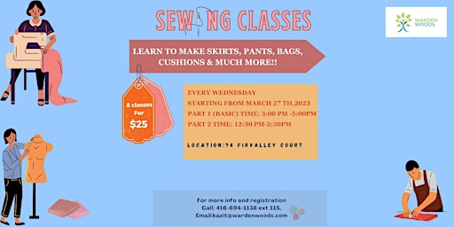 Primaire afbeelding van Sewing Classes