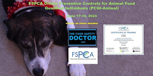 Preventive Controls  Animal Qualified Individuals (PCQI-A) Online Training primary image