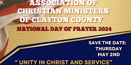 ACMCC National Day of Prayer 2024