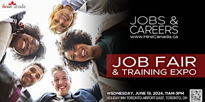 Imagem principal de HIRE CANADA JOB FAIR & TRAINING EXPO