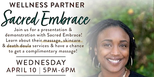 Imagen principal de Wellness Event with Sacred Embrace!