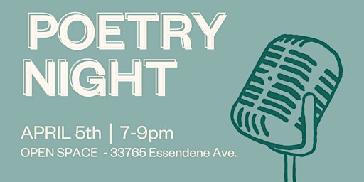 Poetry Night primary image