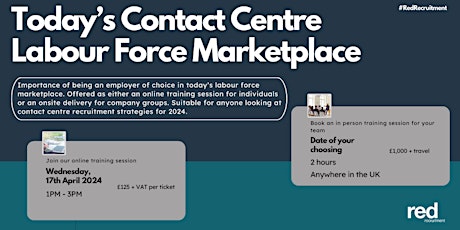 Today's Contact Centre Labour Force Marketplace