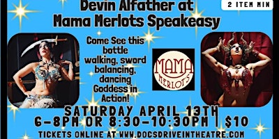 Imagen principal de Dancing, Bottle walking & more with Devin Alfather st Mama Merlot's