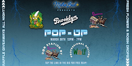 BROOKLYN CANNAB!S CLUB X GOLDEN STATE BANANA POP UP