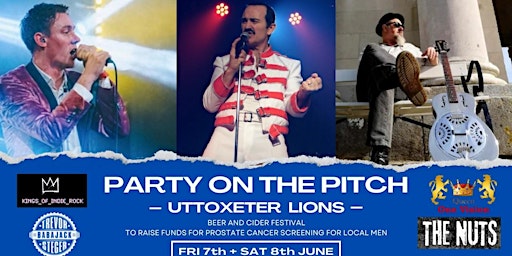 Party on the Pitch 2024 – Uttoxeter Lions Beer and Cider Festival primary image