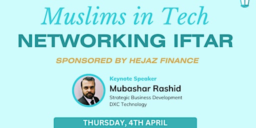 Primaire afbeelding van Muslims in Tech Networking Iftar Melbourne
