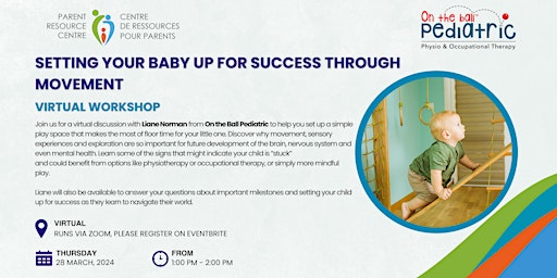 Imagen principal de Setting Your Baby up for Success Through Movement