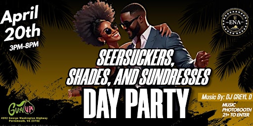 Imagem principal do evento Seersuckers, Shades, & Sundresses Day Party 2024