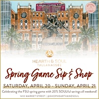 FSU Spring Game Sip & Shop! primary image