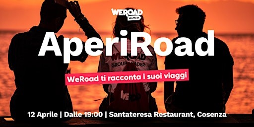 Imagem principal do evento AperiRoad - Cosenza | WeRoad ti racconta i suoi viaggi