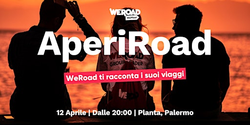 Imagem principal do evento AperiRoad - Palermo | WeRoad ti racconta i suoi viaggi