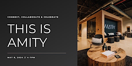 CONNECT, COLLABORATE + CELEBRATE : THIS IS AMITY