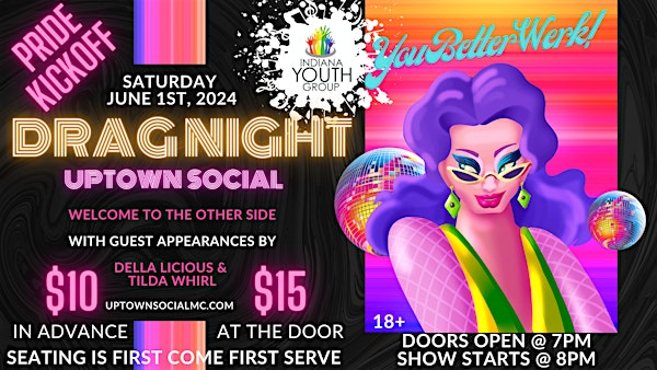 Welcome to the Other Side Presents Drag Night @ Uptown Social