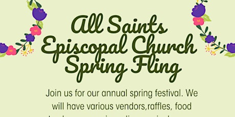 All Saints Episcopal Church Spring Fling
