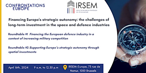 Imagem principal do evento Financing Europe's strategic autonomy