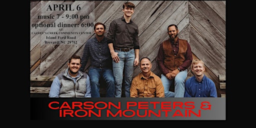 Imagem principal de CARSON PETERS AND IRON MOUNTAIN