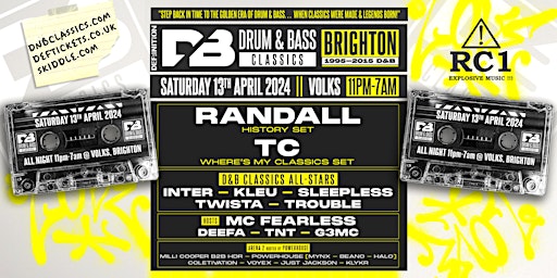 Primaire afbeelding van Drum & Bass Classics Brighton All Nighter