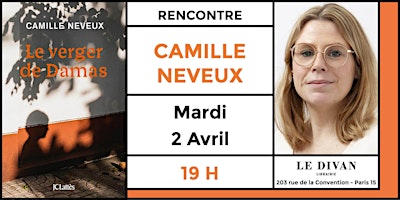 Imagem principal do evento Littérature : Camille Neveux