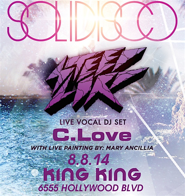 The Do LaB presents Solidisco, Steed Lord (Live Vocal DJ set) and C.Love