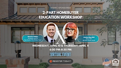 VIRTUAL Homebuyer Education Workshop-sponsored by WSHFC