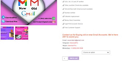 Immagine principale di 5 Best Sites To Buy Old Gmail Accounts (USA, UK, EU ... 