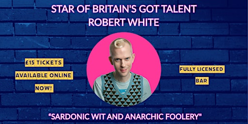 Primaire afbeelding van Findon Village Hall, Worthing - Robert White (Britain's Got Talent)