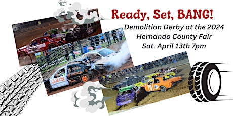 Demolition Derby at the 2024 Hernando County Fair