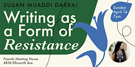 Imagem principal do evento Writing as a Form of Resistance