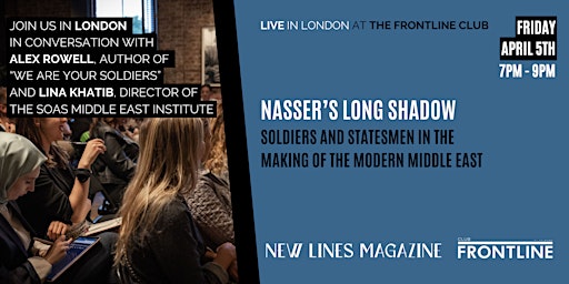 Imagem principal do evento Nasser's Long Shadow