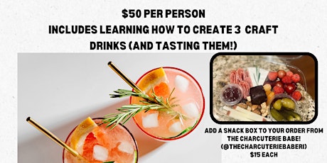 Spring Cocktail Creation Class