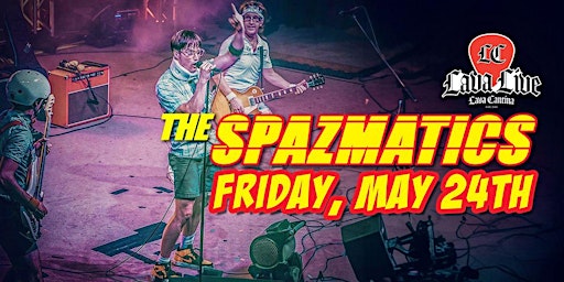 Imagem principal do evento Spazmatics LIVE at Lava Cantina