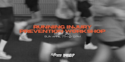 Image principale de Injury Prevention Workshop w/ Physio Will Chen from The Running Room