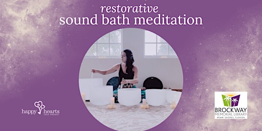 Imagem principal de Restorative Soundbath Meditation with Franci Blanco