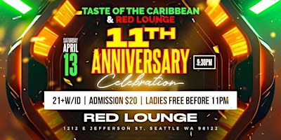 Taste Of The Caribbean & Red Lounge primary image