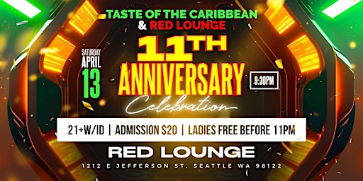 Primaire afbeelding van Taste Of The Caribbean & Red Lounge