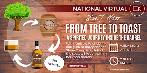 Imagem principal do evento From Tree to Toast: A Spirited Journey Inside the Barrel