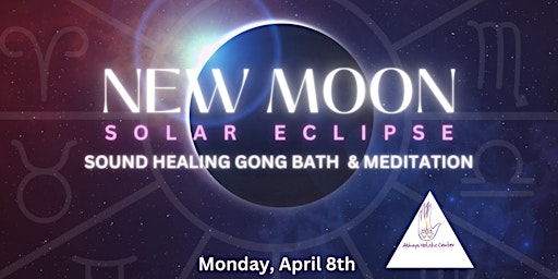 Imagem principal do evento New Moon Solar Eclipse Gong Bath & Meditation