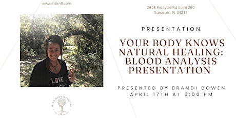 Your Body Knows Natural Healing: Blood Analysis Presentation