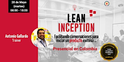 Imagem principal do evento Formación Lean Inception Presencial en Bogotá - Colombia