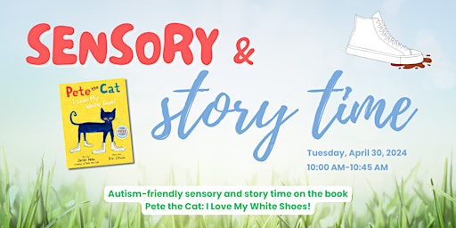 Primaire afbeelding van Autism-friendly Sensory & Story Time: Pete the Cat!