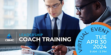 CBMC Central Midwest Leadership Coach Training | April