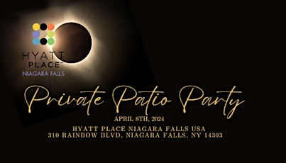 Solar Eclipse Private Patio Party