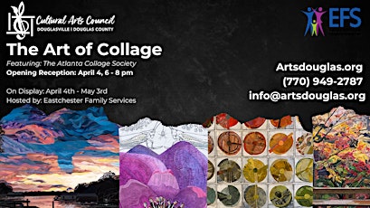 Opening Reception:  The Art of Collage by The Atlanta Collage Society