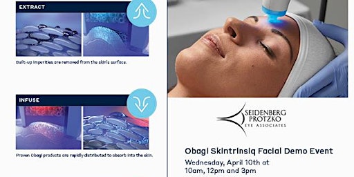 Primaire afbeelding van Obagi Skintrinsiq Facial Demo Event 3 pm