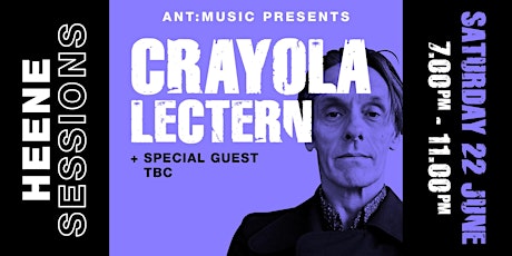 CRAYOLA LECTERN & Special Guests