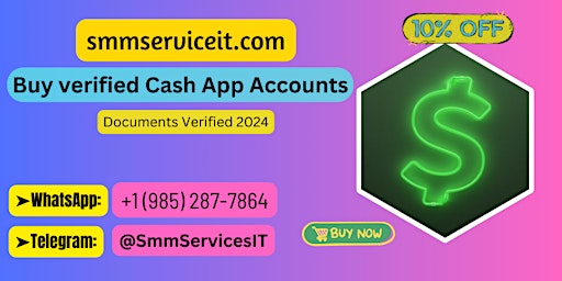 Imagem principal do evento 5 Best Site To Purchase Verified Cash App Accounts