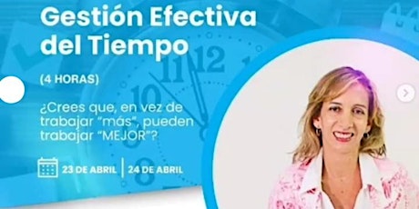 Gestión Virtual Efectiva del Tiempo (4 horas)