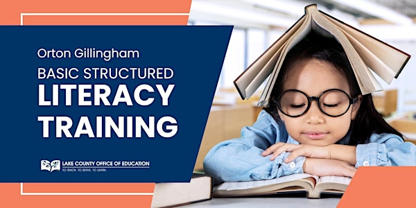 Orton Gillingham Basic Structured Literacy Training