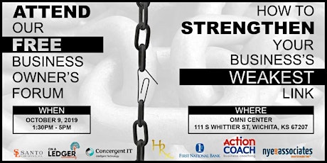 Strengthen Your Business's Weakest Link! primary image